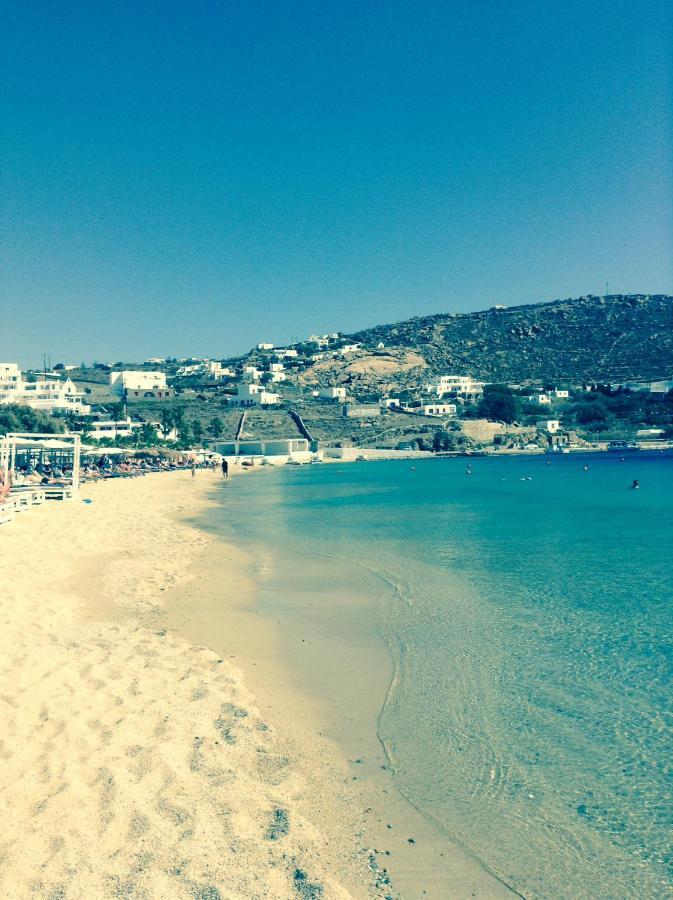 Magical Ornos! Beach House!Beach 1' Walk-Mykonos Town 2Km Esterno foto