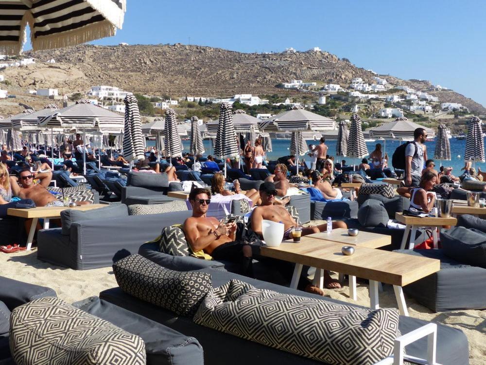 Magical Ornos! Beach House!Beach 1' Walk-Mykonos Town 2Km Esterno foto